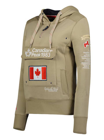 Canadian Peak Hoodie "Gyrelle" beige