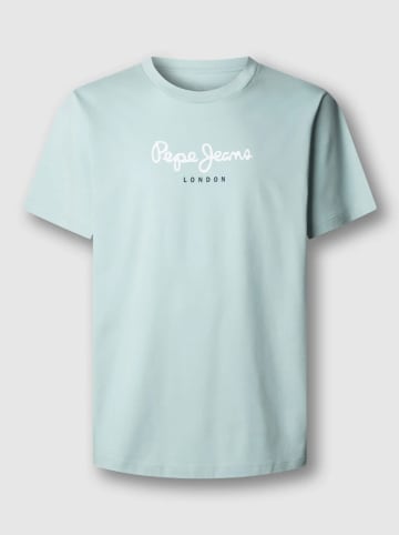 Pepe Jeans Koszulka "Eggo" w kolorze turkusowym