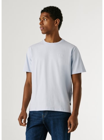 Pepe Jeans Shirt "Contrast" lichtblauw