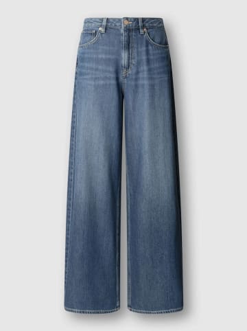 Pepe Jeans Spijkerbroek "Jaimy" - wide leg - donkerblauw
