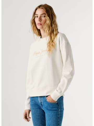 Pepe Jeans Sweatshirt "Maty" in Weiß
