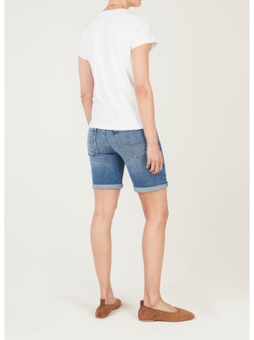 Pepe Jeans Bermudy dżinsowe "Poppy" w kolorze niebieskim