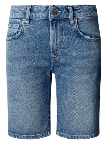 Pepe Jeans Bermudy dżinsowe "Poppy" w kolorze niebieskim