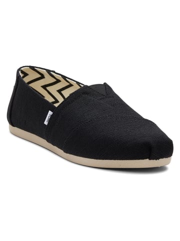 TOMS Slippersy w kolorze czarnym