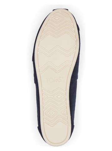 TOMS Instappers donkerblauw