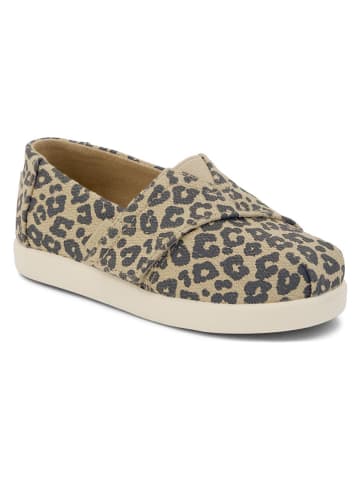 TOMS Slippersy w kolorze beżowo-szarym