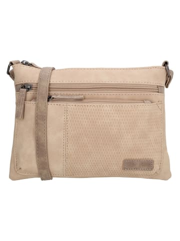 Beagles Schoudertas "Brunete" beige - (B)24 x (H)16 x (D)4 cm