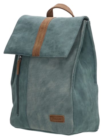 Beagles Rucksack in Petrol - (B)24 x (H)32 x (T)10,5 cm
