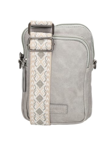 Beagles Handytasche "Malaga" in Grau - (B)12 x (H)19 x (T)2 cm