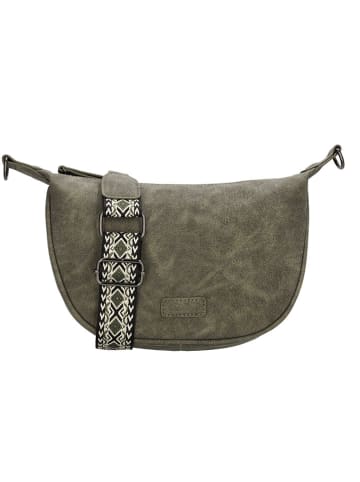 Beagles Umhängetasche "Malaga" in Khaki - (B)28 x (H)18 x (T)8 cm