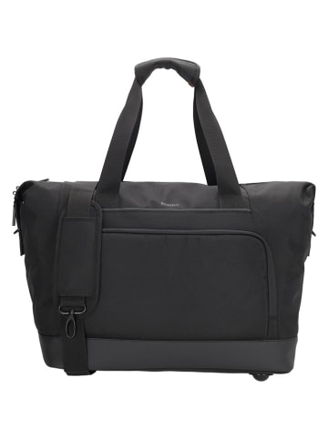 Beagles Reisetasche "Leon" in Schwarz - (B)40 x (H)32 x (T)23 cm