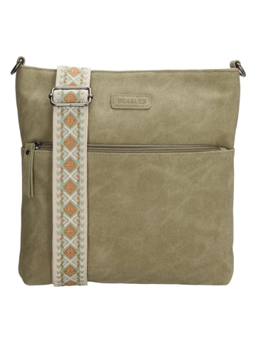Beagles Umhängetasche in Khaki - (B)26 x (H)25 x (T)4 cm