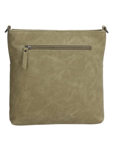 Beagles Umhängetasche in Khaki - (B)26 x (H)25 x (T)4 cm