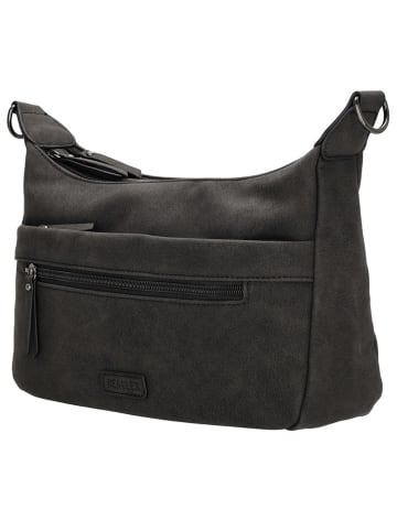 Beagles Schoudertas "Malaga" zwart - (B)30 x (H)18 x (D)10 cm