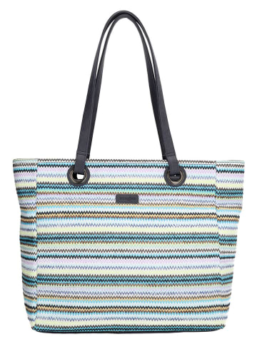 Beagles Shopper "Formentera" meerkleurig - (B)50 x (H)35 x (D)16 cm