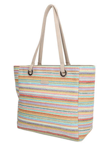 Beagles Shopper bag "Formentera" ze wzorem - 50 x 35 x 16 cm