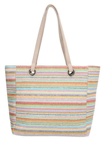 Beagles Shopper "Formentera" meerkleurig - (B)50 x (H)35 x (D)16 cm