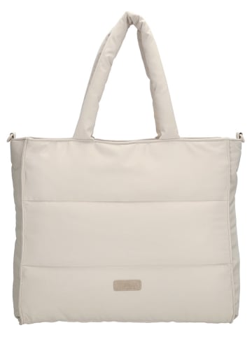 Beagles Henkeltasche in Creme - (B)36 x (H)32 x (T)12 cm