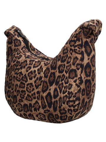 Beagles Shopper "Calvia" in Braun - (B)47 x (H)34 x (T)17 cm