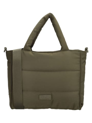 Beagles Torebka w kolorze khaki - 26 x 21 x 11 cm