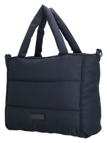 Beagles Henkeltasche in Dunkelblau - (B)26 x (H)21 x (T)11 cm