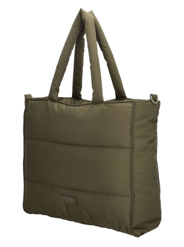 Beagles Torebka w kolorze khaki - 36 x 32 x 12 cm