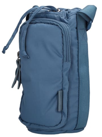 Beagles Umhängetasche "Calvia" in Blau - (B)9 x (H)21 x (T)9 cm