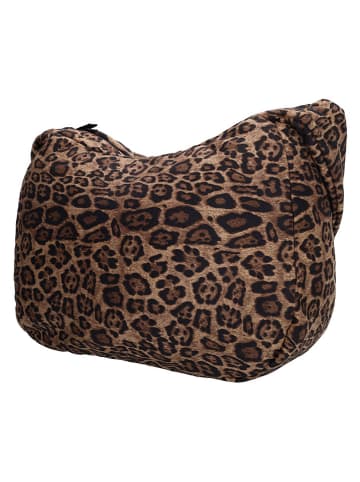 Beagles Shopper "Calvia" in Braun - (B)35 x (H)32 x (T)11 cm