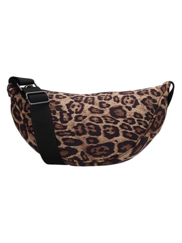 Beagles Brustbeutel "Calvia" in Braun - (B)33 x (H)15 x (T)8,5 cm