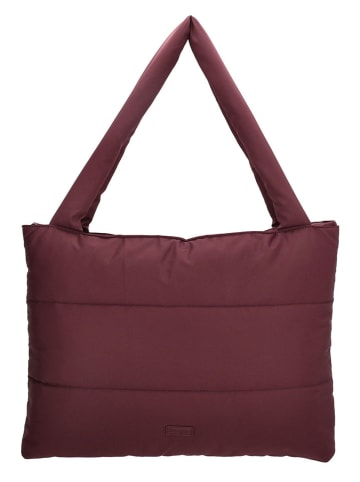 Beagles Shopper bag w kolorze bordowym - 55 x 40 x 7 cm