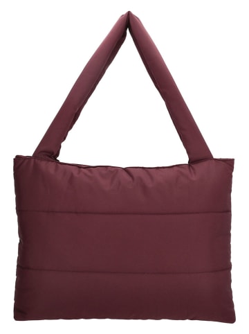 Beagles Shopper bag w kolorze bordowym - 55 x 40 x 7 cm