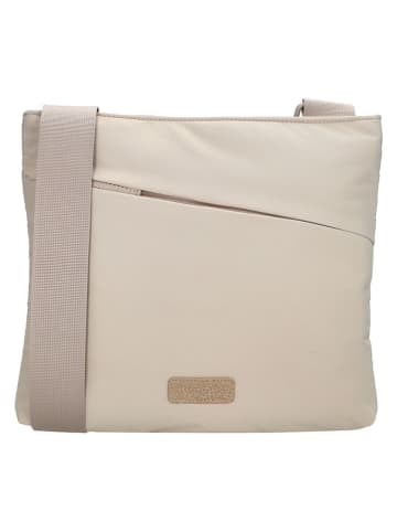 Beagles Umhängetasche "Calvia" in Beige - (B)26,5 x (H)24 x (T)3 cm