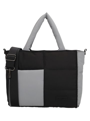 Beagles Handtas "Calvia Duo" zwart/grijs - (B)32 x (H)21 x (D)11 cm