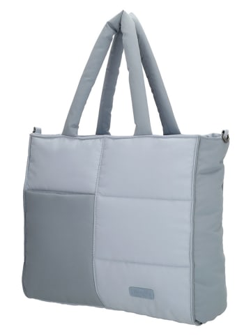 Beagles Shopper "Calvia Duo" lichtblauw - (B)41 x (H)31 x (D)13 cm