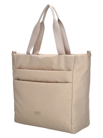 Beagles Shopper "Duomo" beige - (B)43 x (H)33 x (D)15,5 cm