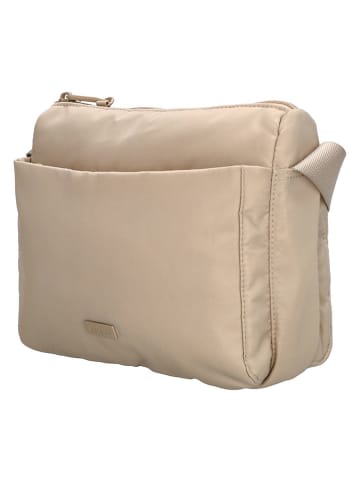 Beagles Umhängetasche "Duomo" in Beige - (B)23 x (H)19 x (T)9,5 cm