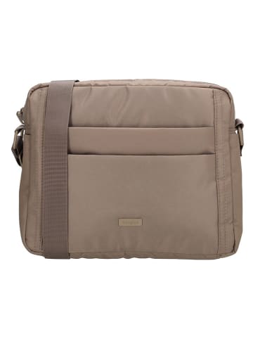 Beagles Schoudertas "Duomo" taupe - (B)28 x (H)23 x (D)8,5 cm