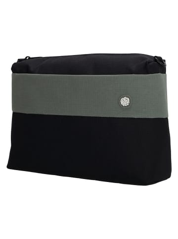 Beagles Umhängetasche "Nova" in Schwarz/ Grau - (B)27 x (H)19 x (T)8,5 cm