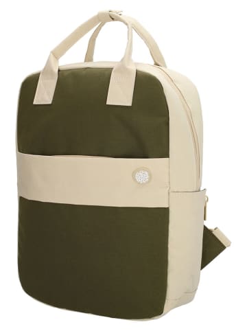 Beagles Rugzak "Nova" kaki/beige - (B)27 x (H)37 x (D)10 cm