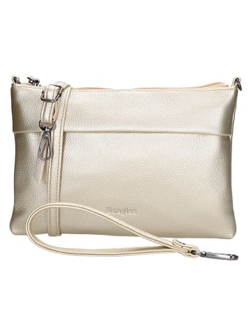 Beagles Leder-Umhängetasche "Tarragona" in Creme - (B)25 x (H)17,5 cm