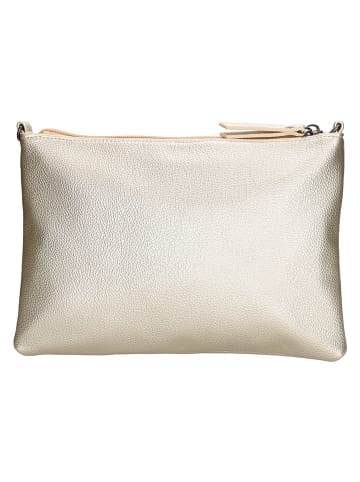 Beagles Leder-Umhängetasche "Tarragona" in Creme - (B)25 x (H)17,5 cm