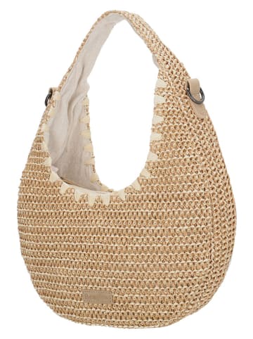 Beagles Handtas "Mallorca" beige - (B)33 x (H)37 x (D)7 cm