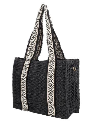 Beagles Schoudertas "Ibiza" zwart - (B)35 x (H)28 x (D)13 cm