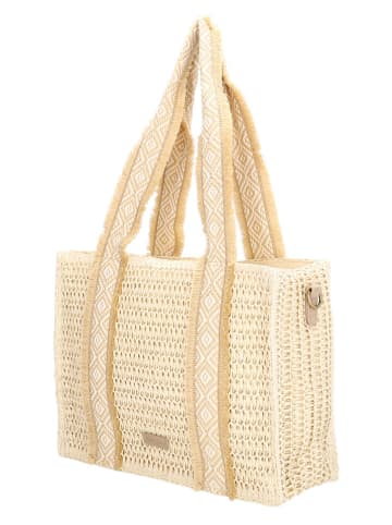 Beagles Schoudertas "Ibiza" beige - (B)35 x (H)28 x (D)13 cm