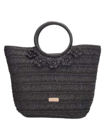 Beagles Shopper "Amalfi" zwart - (B)49 x (H)31 x (D)18 cm