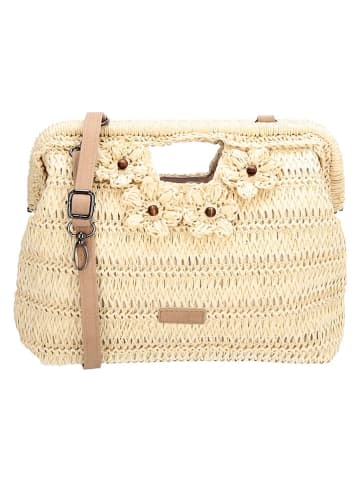 Beagles Schoudertas "Amalfi" beige - (B)29 x (H)28 x (D)10 cm