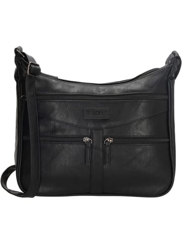Beagles Umhängetasche "Murcia" in Schwarz - (B)30 x (H)27 x (T)3 cm