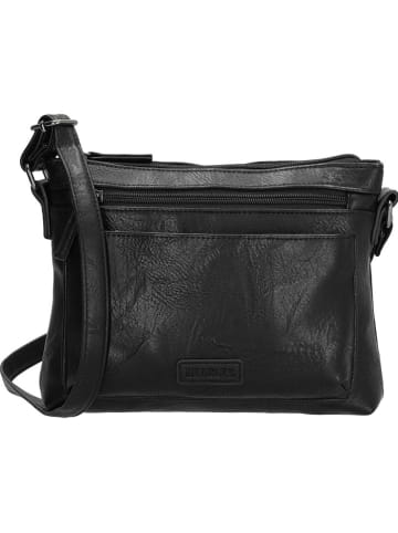 Beagles Schoudertas "Murcia" zwart - (B)23 x (H)18 x (D)5 cm