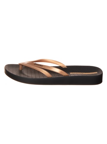 Ipanema Zehentrenner in Schwarz/ Gold