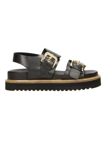 Bullboxer Leren sandalen zwart